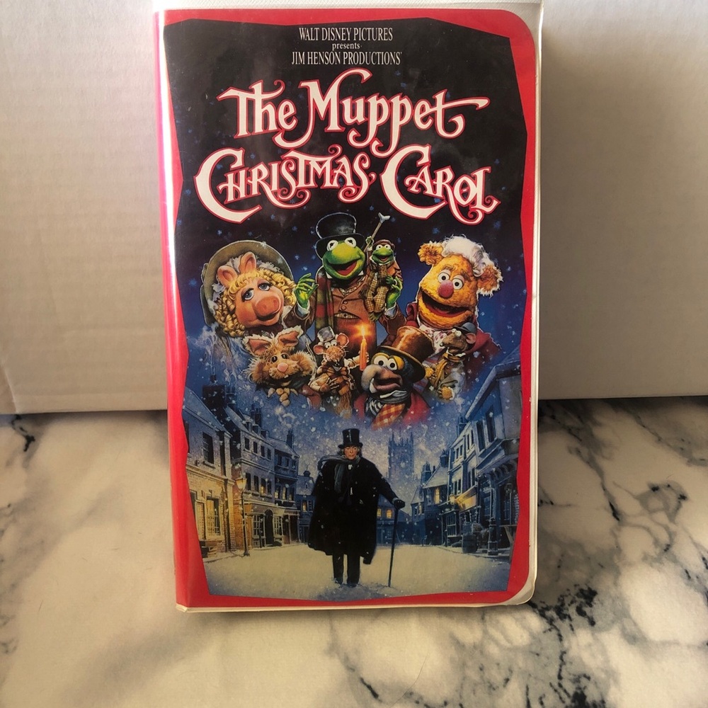The Muppet Christmas Carol (VHS, 1993) Walt Disney Jim Henson Charles Dickens